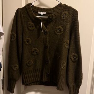 Madewell Dark Olive Women's Cardigan